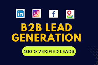do b2b lead generation and linkedin lead generation
