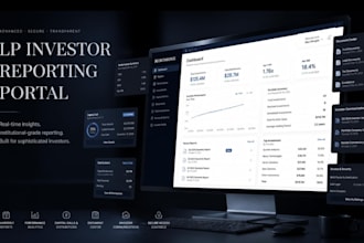 setup lp investor reporting portal and fund document management workspace system