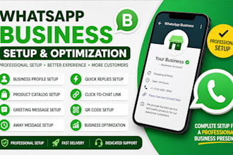 set up and optimize your whatsapp business profile professionally