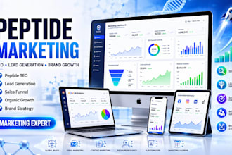 setup peptide marketing ads, peptide complaint facebook ads, google marketing