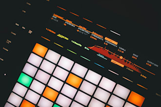 make you a quality electro beat quickly with bass included