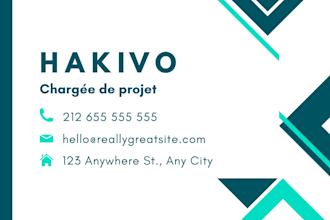 design a professional logo and business card