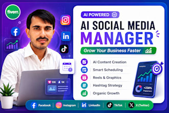 be your ai social media manager for business growth