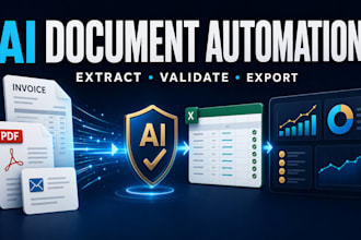 automate invoice and PDF data extraction to excel with ai