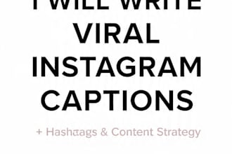 write viral instagram captions and hashtags that get likes