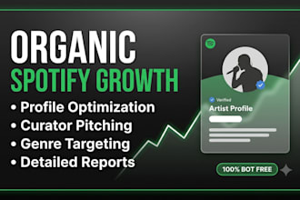 do organic spotify page growth