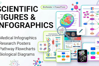create scientific figures, infographics, and flowcharts