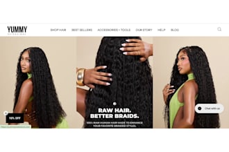 hair extension website hair extension shopify store hair extension website