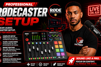fix and setup rodecaster pro ii audio for streaming and gaming