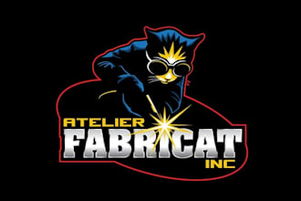 design mascot fabrication workshop logo