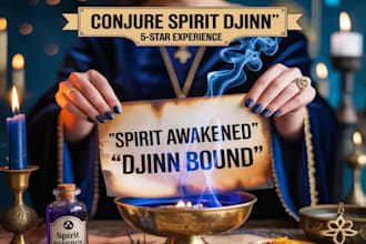 summon wish djin, demon protector, seductive succubus, spirit companions, jinn