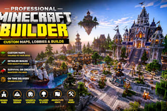 build custom minecraft maps, lobbies and structures