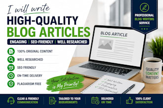 write a professional SEO blog article