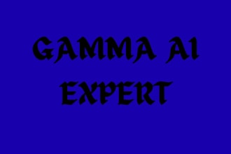 create a professional gamma ai