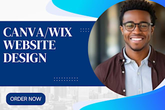 design redesign or convert your canva website to wix