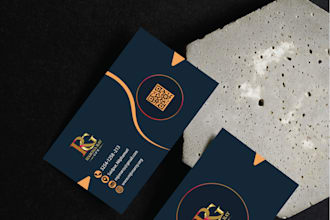 design a modern professional business card