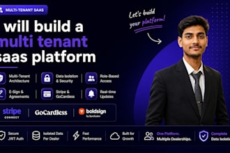 build a multi tenant saas platform