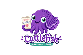 design a cuddly fish mascot logo for your brand, team, or business