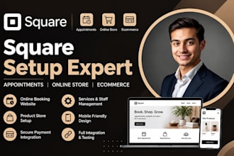 setup square appointment booking website square online store square ecommerce