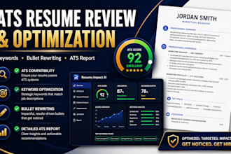 review and optimize your resume for ats job applications