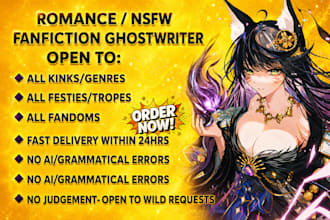 be romance story ghostwriter nsfw fanfiction erotic no limits smut kinky bdsm