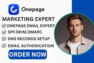 setup onepage CRM setup onepage marketing workflow onepage funnel automation