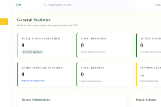 build a secure database responsive website and backend