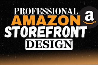 design a professional amazon brand storefront that boosts sales
