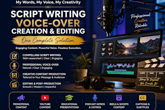 do voice overs and animated videos