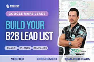 do google maps lead generation and build a verified b2b lead list