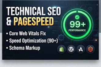 do a technical SEO audit and optimize website speed