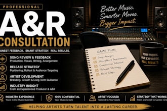 professionally review your songs and artist direction