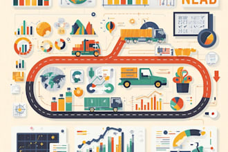 perform excel supply chain analysis and english arabic translation