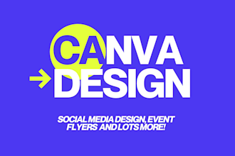 design professional flyer and event flyer using canva