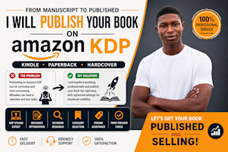 publish your book on amazon KDP