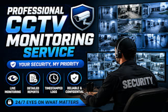 provide professional cctv monitoring service