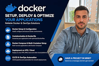 dockerize, deploy and fix your docker applications