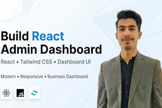 build a custom react admin dashboard for your business