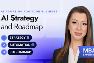 create an ai strategy and adoption roadmap for your business