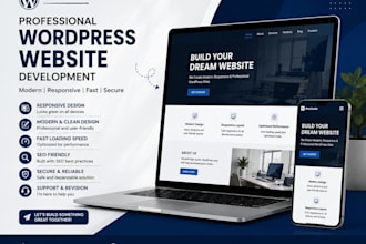 built a professional wordpress website