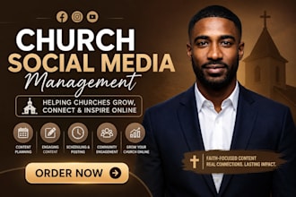manage your church social media accounts professionally