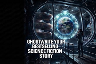 ghostwrite or rewrite your science fiction novel