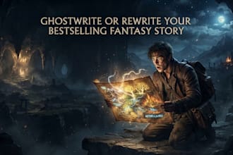 ghostwrite or rewrite your fantasy novel