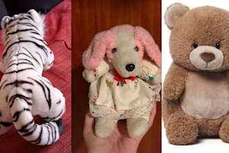 create handmade soft custom plush toy stuffed animals crochet kawaii plushie