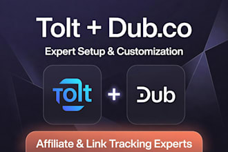 tolt and dub affiliate management setup affiliate configuration referral system