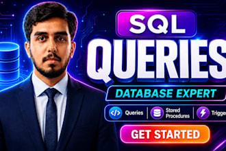 write and optimize sql queries, stored procedures, views and triggers