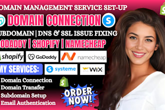 configure domain dns, connect domain on google site, godaddy and redirect domain