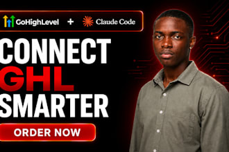 connect claude code with gohighlevel CRM, gohighlevel dahboard and claude agent