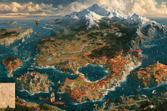 do fantasy map and city maps