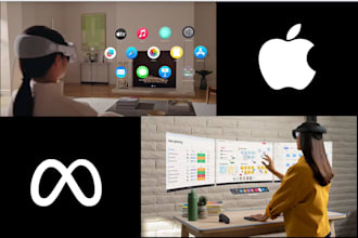 build full unity VR apps for apple vision pro, meta quest, and steamvr